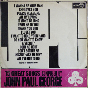 The Merseyboys - 15 GREAT SONGS COMPOSED BY JOHN, PAUL & GEORGE (1964)