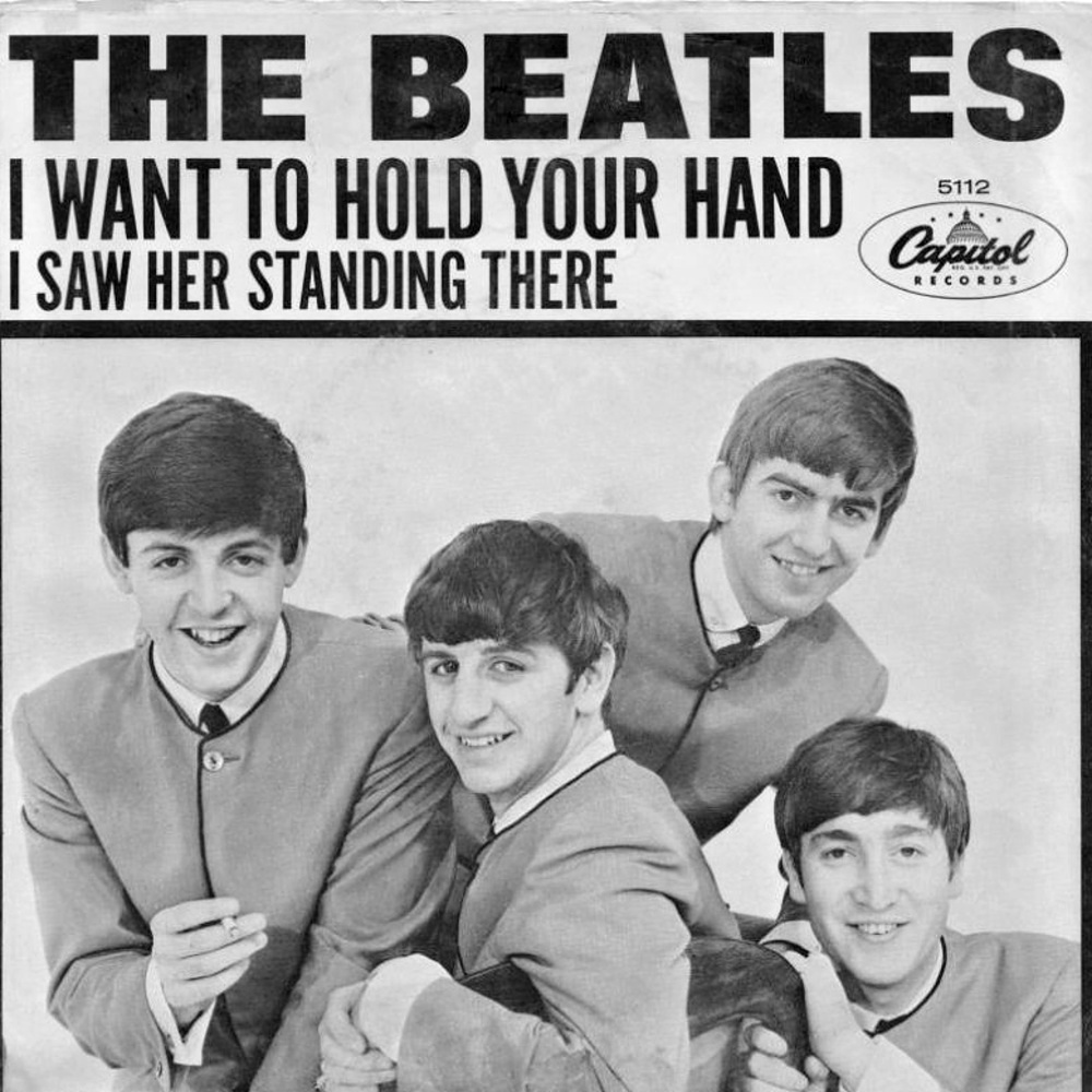The Beatles - I Want To Hold Your Hand / I Saw Her Standing There (Capitol/1963)