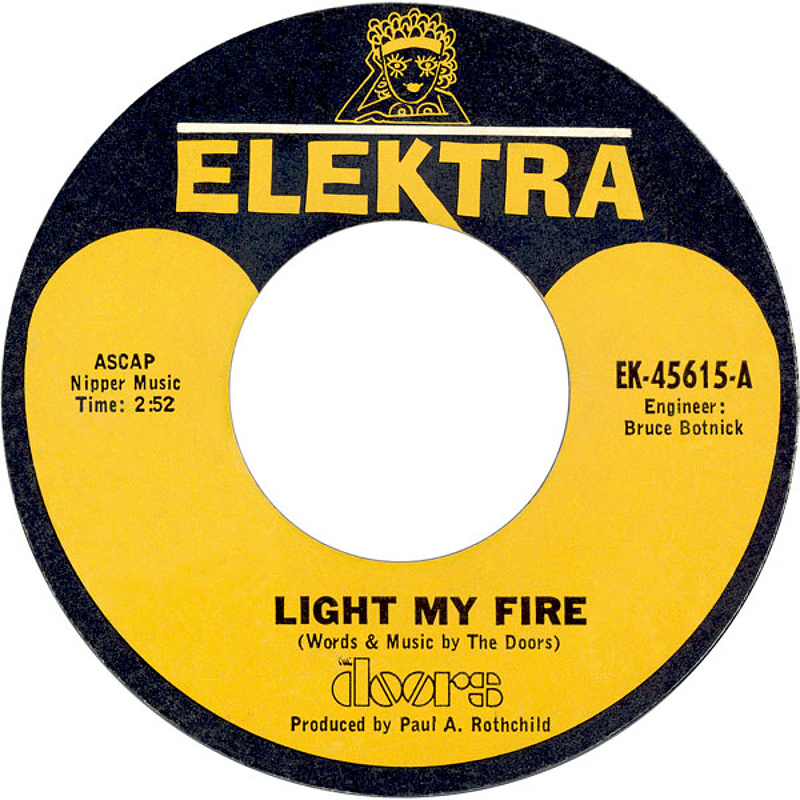 single (USA, Capitol) Light-My-Fire / 1964