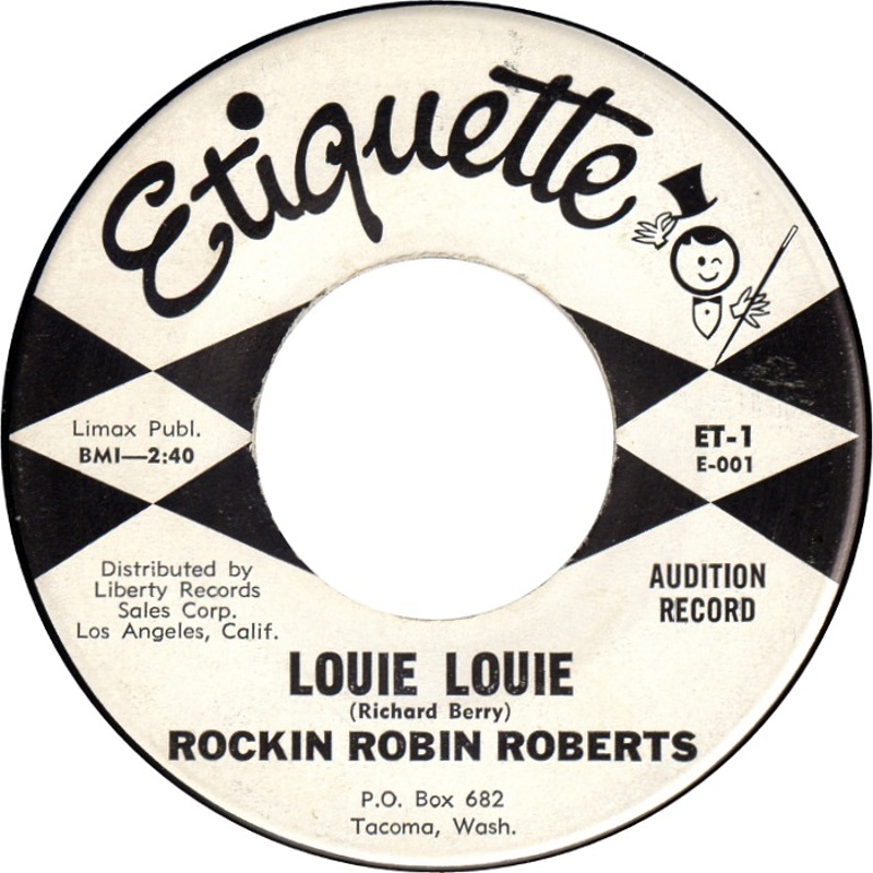 Rockin' Robin Roberts - Louie Louie / 1961