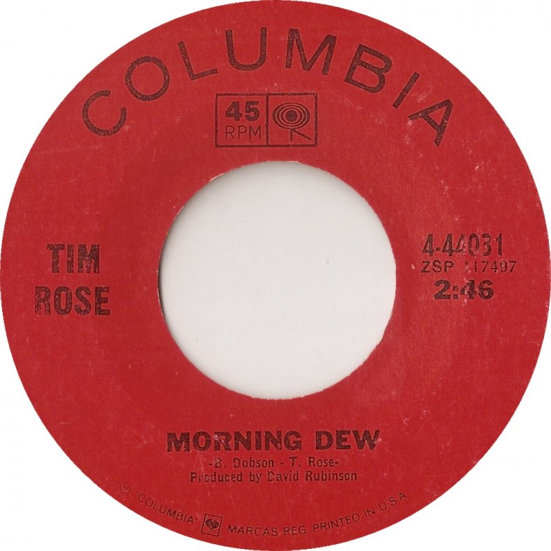 Morning Dew / You're Slipping Away From Me / 1967