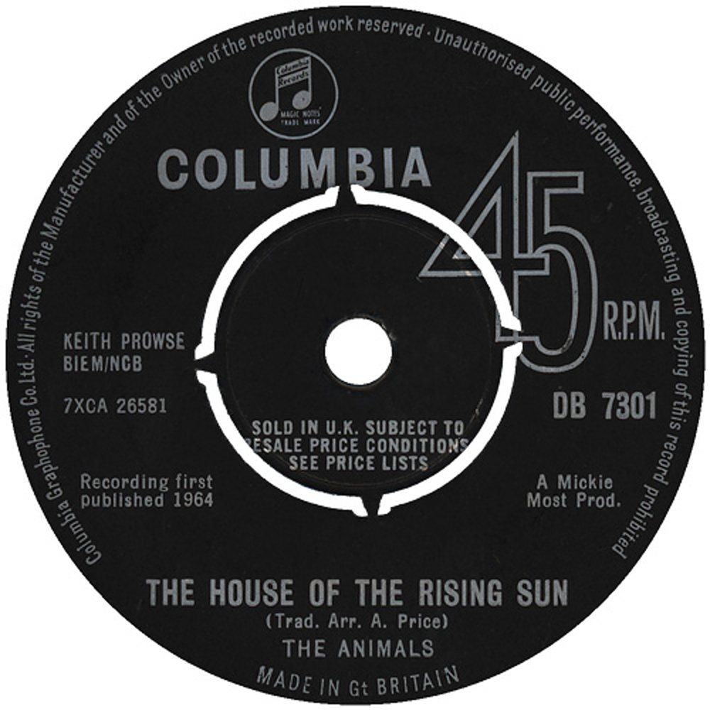 The Animals / The House Of The Rising Sun