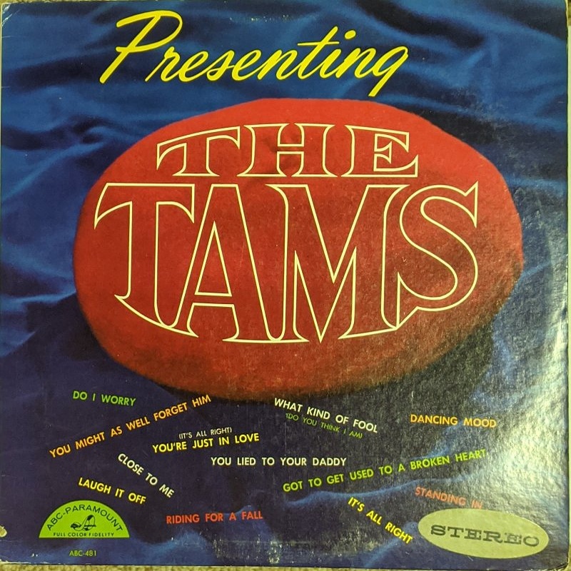 PRESENTING THE TAMS by The Tams (1964)
