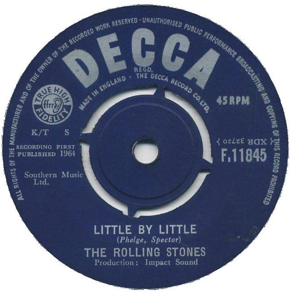 The Rolling Stones - Not Fade Away / Little By Little (1964)