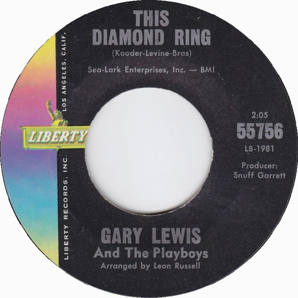 Gary Lewis And The Playboys / This Diamond Ring