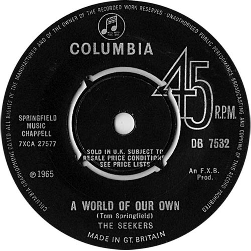 The Seekers / A World Of Our Own