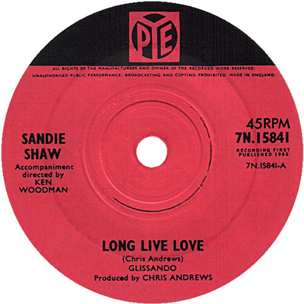 Sandie Shaw / Long Live Love