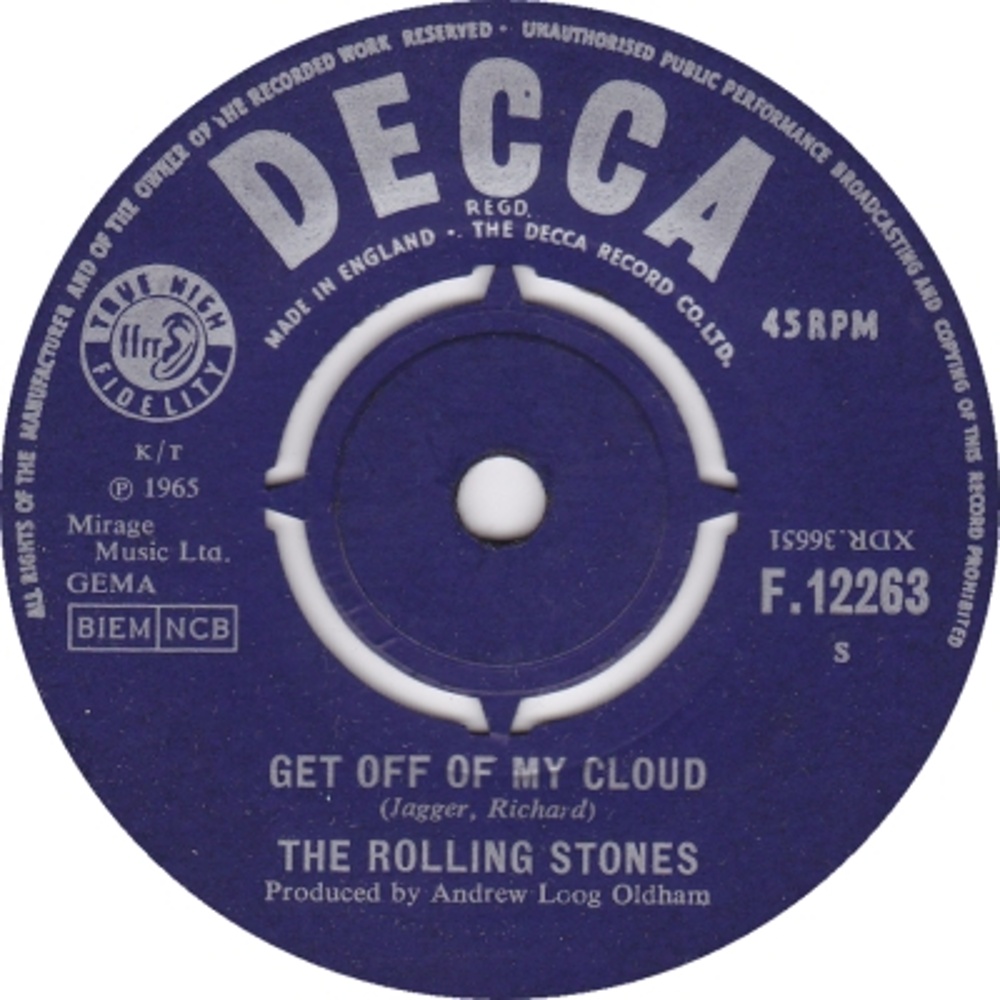 The Rolling Stones / Get Off Of My Cloud