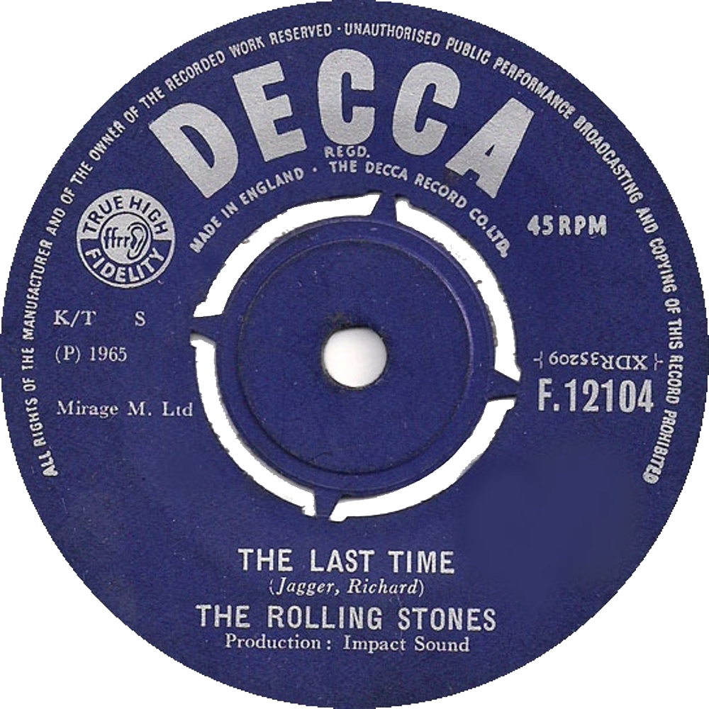 The Rolling Stones - The Last Time / Play With Fire (1965/02/26) Decca
