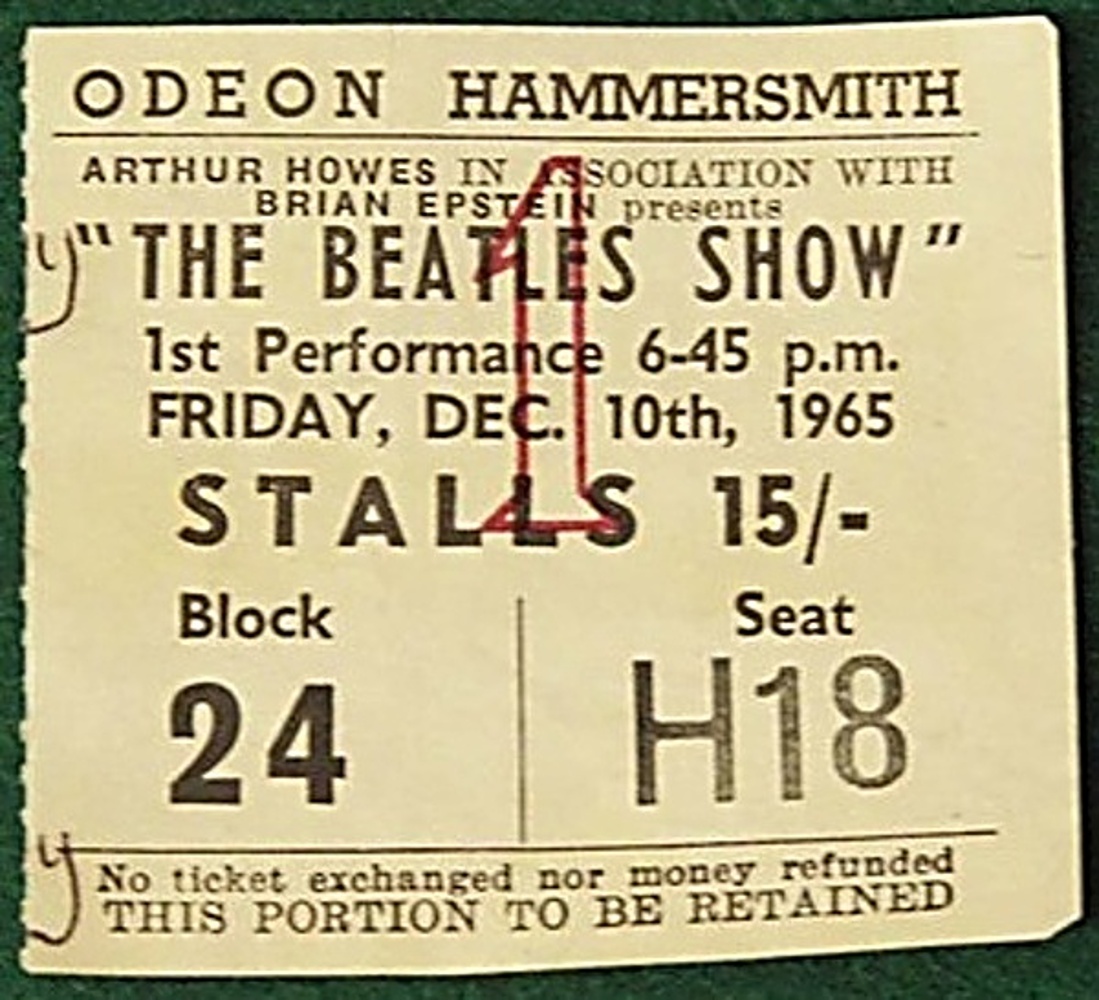 Ticket / 1965