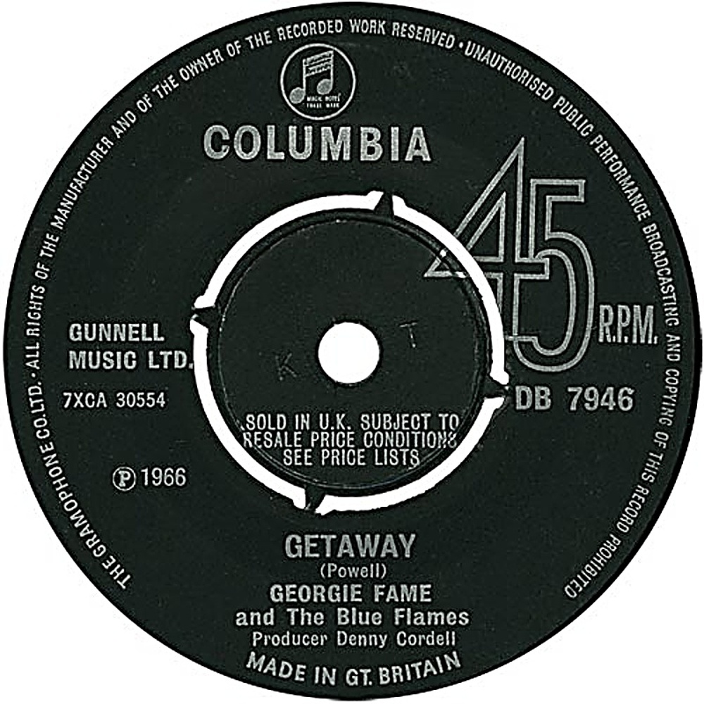 Georgie Fame & The Blue Flames / Getaway