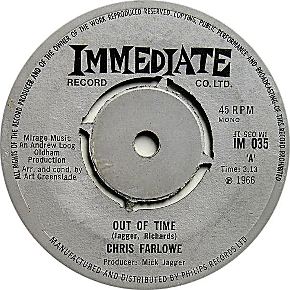 Chris Farlowe / Out Of Time