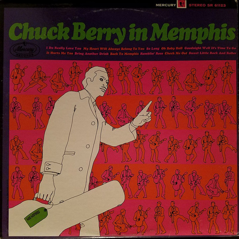 CHUCK BERRY IN MEMPHIS by Chuck Berry (1967) Mercury