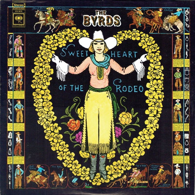 SWEETHEART OF THE RODEO by The Byrds (1968) Columbia