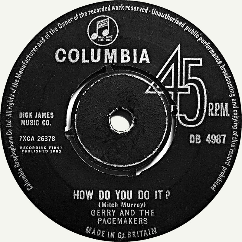 Gerry And The Pacemakers / How Do You Do It (UK)