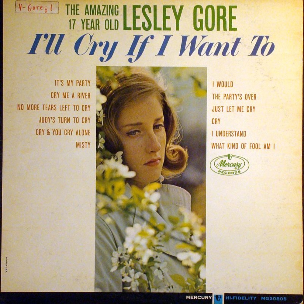 Lesley Gore / I'LL CRY IF I WANT TO (Mercury) 1963