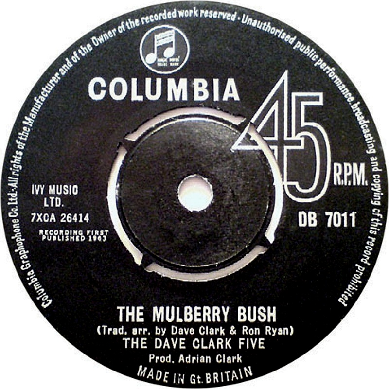 The Mulberry Bush / Chaquita (Columbia) 1963