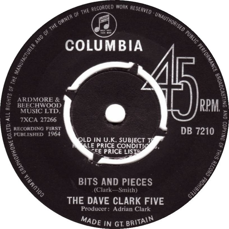 Bits And Pieces / All Of The Time (Columbia) 1964