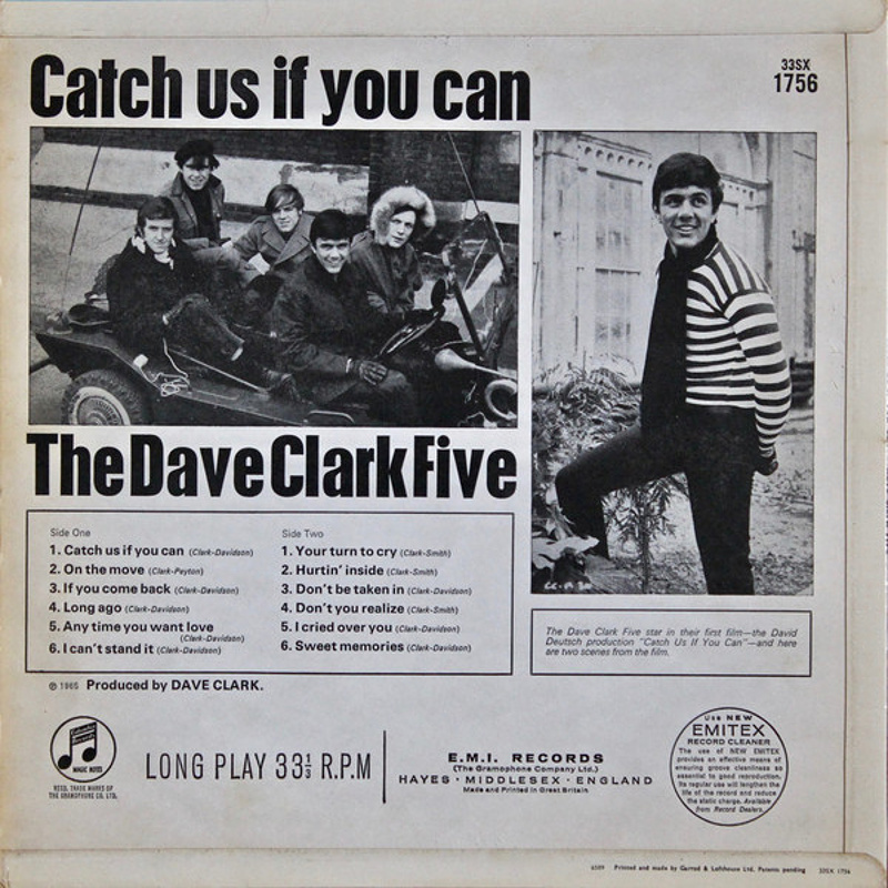 A CATCH US IF YOU CAN (Columbia) 1964