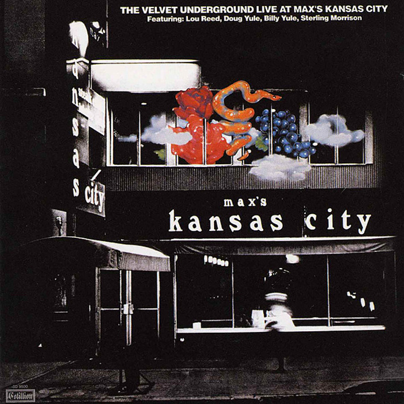 The Velvet Underground / LIVE AT MAX'S KANSAS CITY (Atlantic) 1972 (live)
