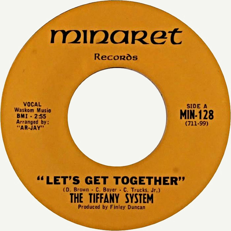 The Tiffany System - Let’s Get Together / Wayward One (1967)
