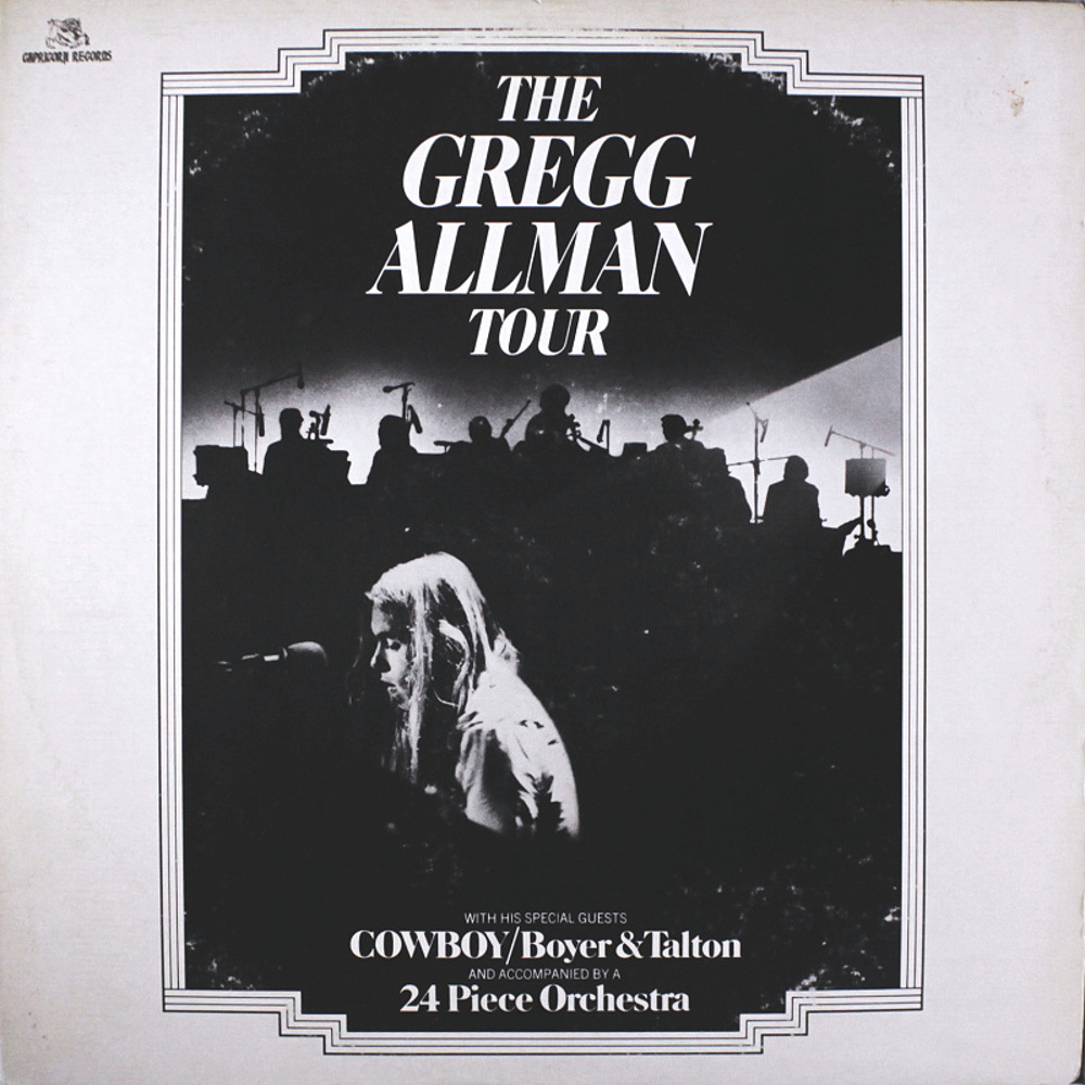 Gregg Allman / THE GREGG ALLMAN TOUR (Capricorn) 1973