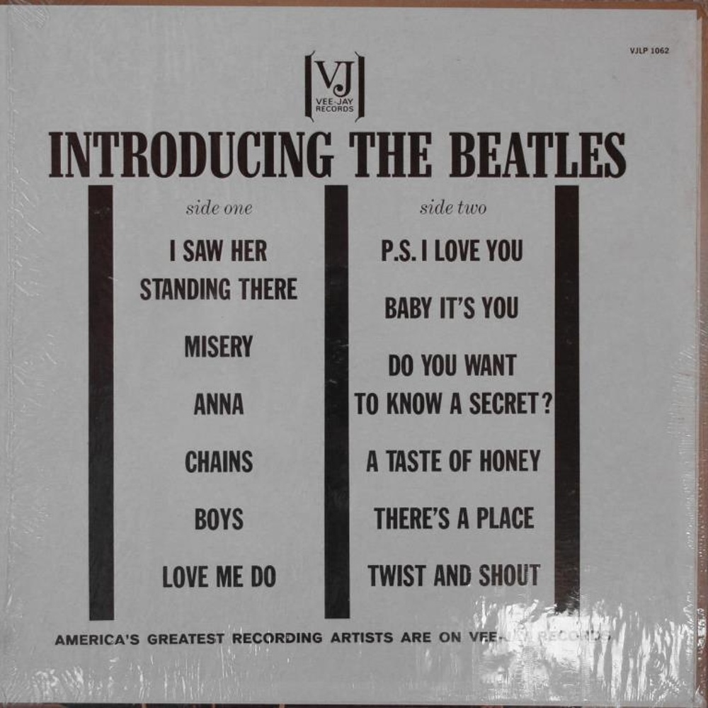 The Beatles -INTRODUCING THE BEATLES (Vee Jay) 1964