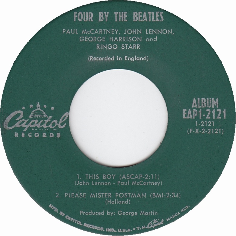 The Beatles / Four By The Beatles (Capitol) 1964