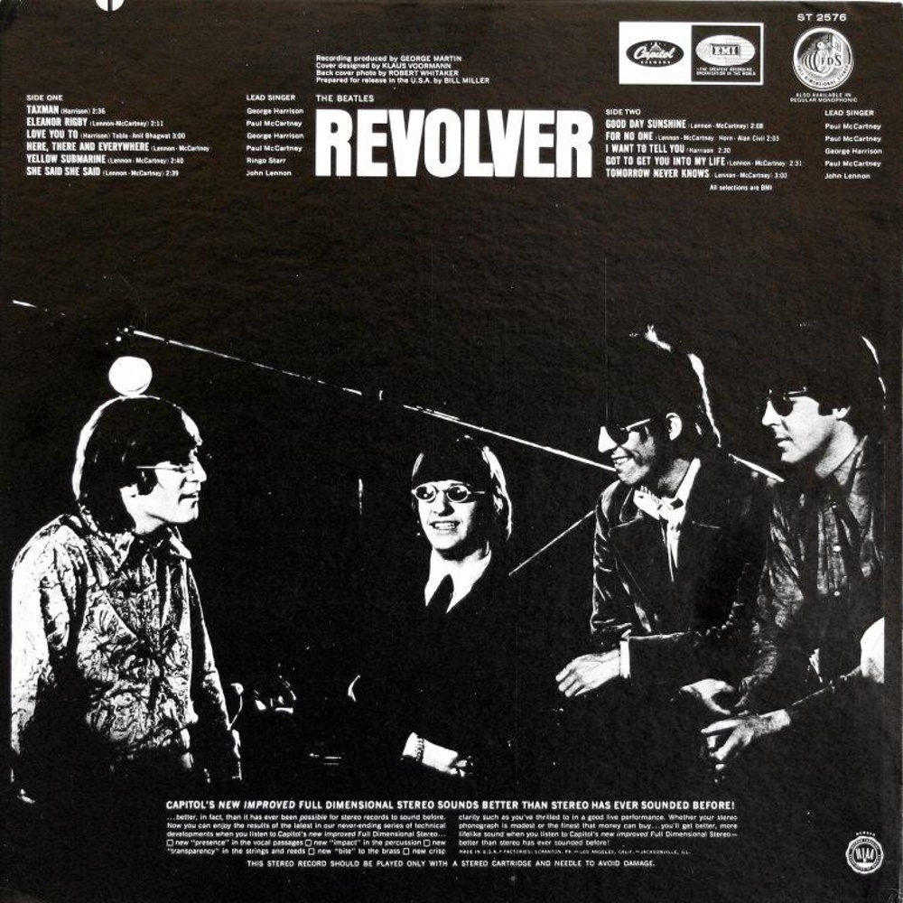 The Beatles / REVOLVER (Capitol) 1966