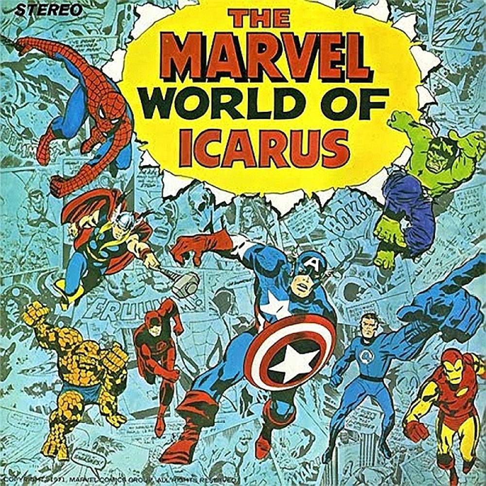 Icarus / THE MARVEL WORLD OF ICARUS (Pye) 1972
