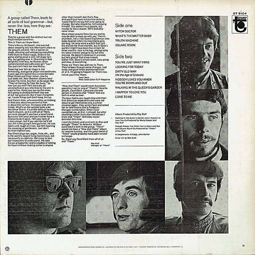 Them / TIME OUT! TIME IN FOR THEM (Tower) 1968