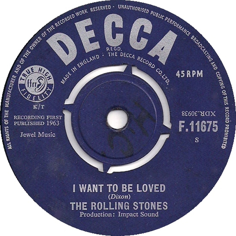 The Rolling Stones - Come On / I Want To Be Loved (1963) Decca