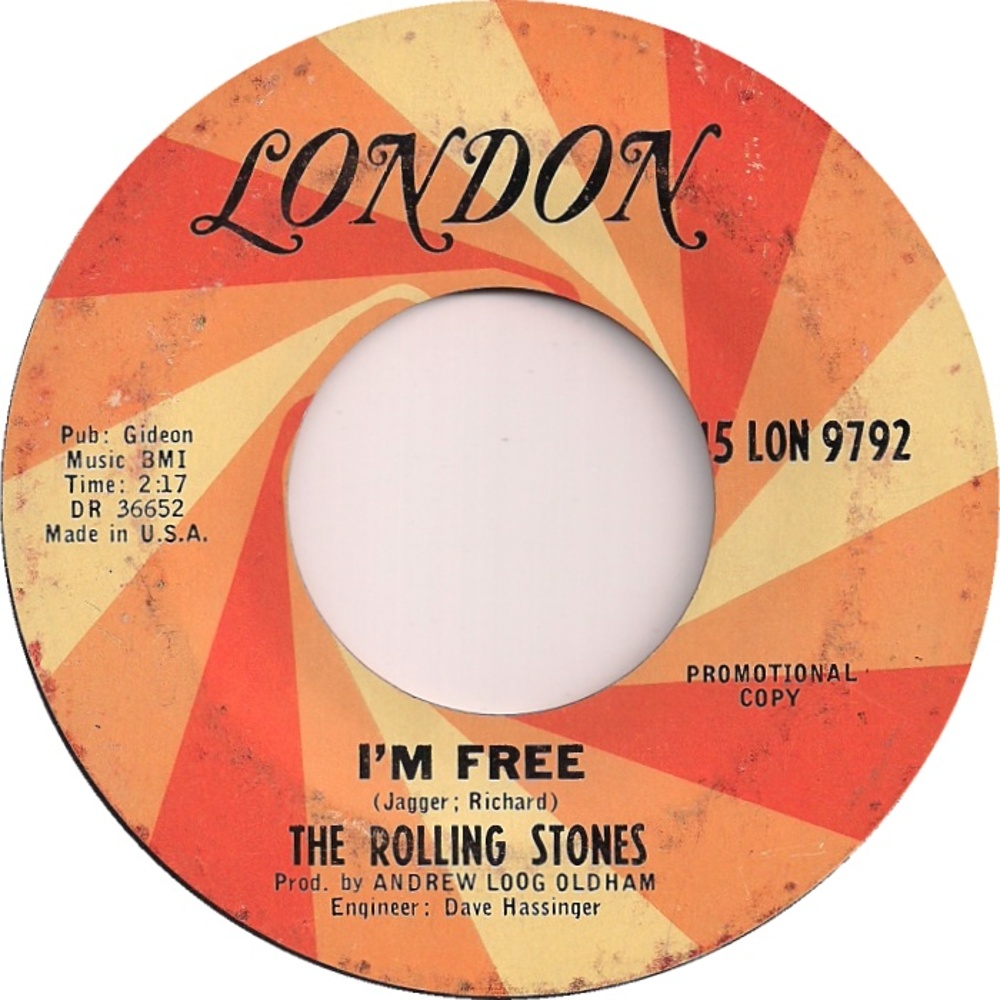 The Rolling Stones - Get Off Of My Cloud / I'm Free (1965) London