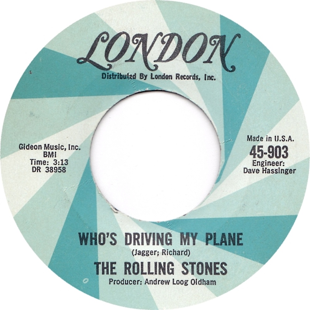 The Rolling Stones - Have You Seen Your Mother, Baby, Standing in the Shadow? / Who's Driving Your Plane?